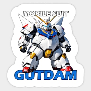 Mobile Suit Gutdam Sticker